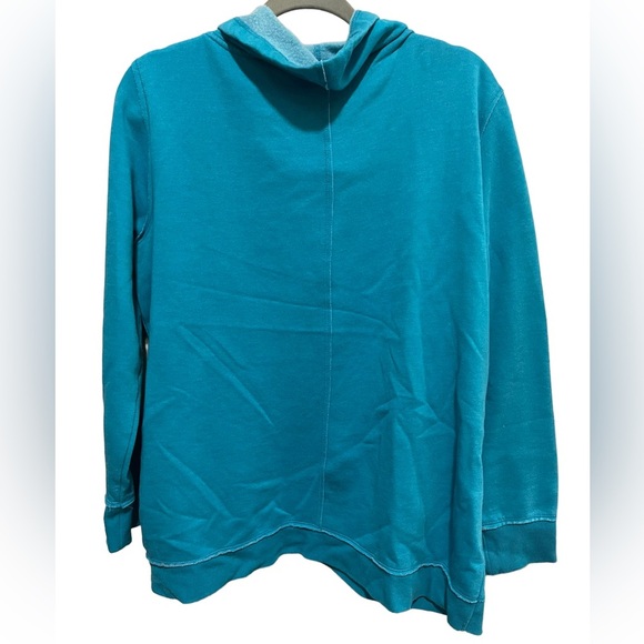 Calvin Klein - cowl neck sweatshirt - Turquoise - size XL - Picture 3 of 3